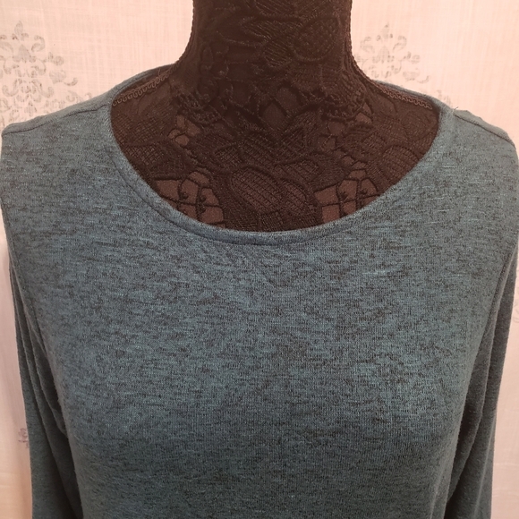 Chelsea & Theodore Women's 3/4 Sleeve Knot Top Shirt (NEW) - Picture 3 of 11